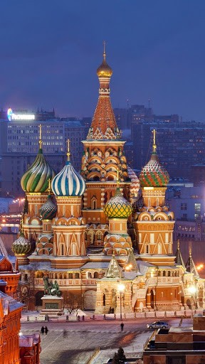 Moscou  - télécharger gratuit un fond d'écran animé Architecture pour le portable.