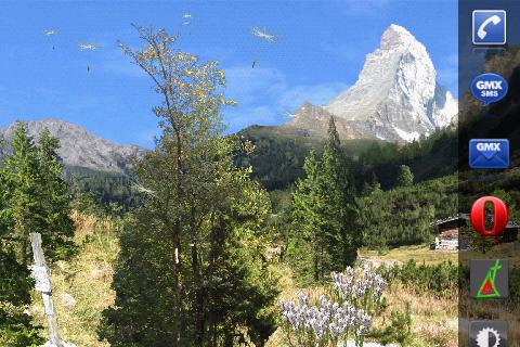 Les montagnes d`été  - télécharger gratuit un fond d'écran animé Paysage pour le portable.