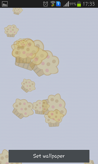 Muffins - télécharger gratuit un fond d'écran animé Nourriture pour le portable.
