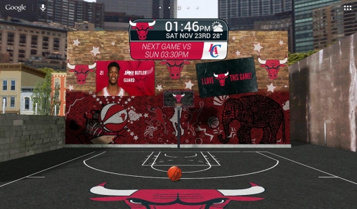 NBA 2014 - télécharger gratuit un fond d'écran animé 3D pour le portable.