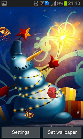 La veille du Nouvel an - télécharger gratuit un fond d'écran animé Vacances pour le portable.