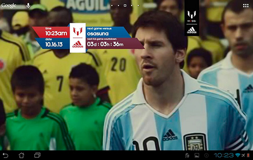 Leo Messi  - télécharger gratuit un fond d'écran animé Sports pour le portable.