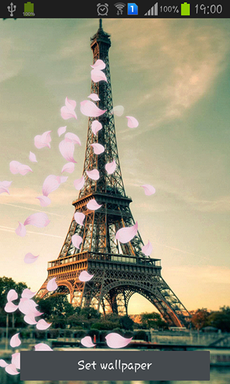 Télécharger gratuitement le fond d'écran animé Paris: La tour Eiffel  sur les portables et les tablettes Android.