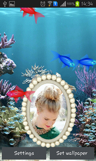 Photo aquarium  - télécharger gratuit un fond d'écran animé Interactif pour le portable.