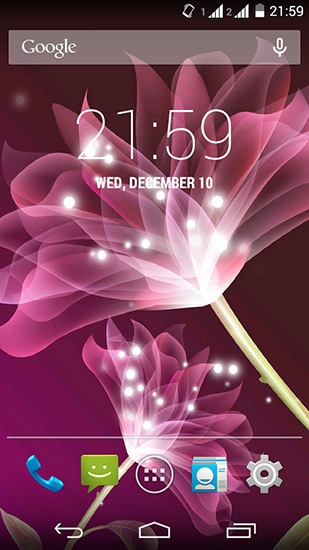 Télécharger gratuitement le fond d'écran animé Lotus rose  sur les portables et les tablettes Android.