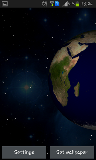 Planètes 3D - télécharger gratuit un fond d'écran animé Espace pour le portable.