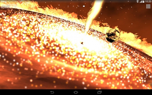 Télécharger gratuitement le fond d'écran animé Quasar 3D sur les portables et les tablettes Android.