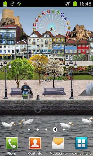 River park - télécharger gratuit un fond d'écran animé Paysage pour le portable.