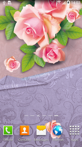 Les roses - télécharger gratuit un fond d'écran animé Fleurs pour le portable.