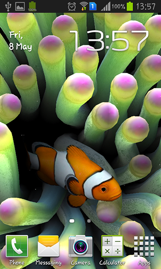 Télécharger gratuitement le fond d'écran animé Simulateur de l'aquarium sur les portables et les tablettes Android.