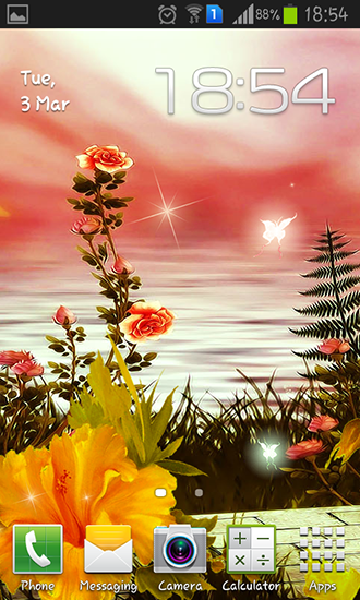 Fleurs printanières: Magie - télécharger gratuit un fond d'écran animé Plantes pour le portable.