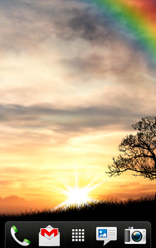Lever du Soleil - télécharger gratuit un fond d'écran animé Paysage pour le portable.
