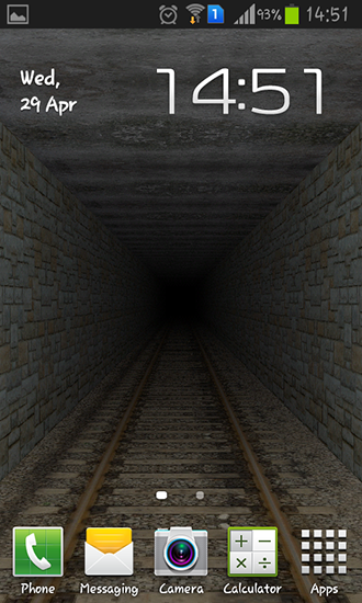 Tunnel 3D - télécharger gratuit un fond d'écran animé pour le portable.