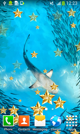 Sous l'eau - télécharger gratuit un fond d'écran animé Aquariums pour le portable.