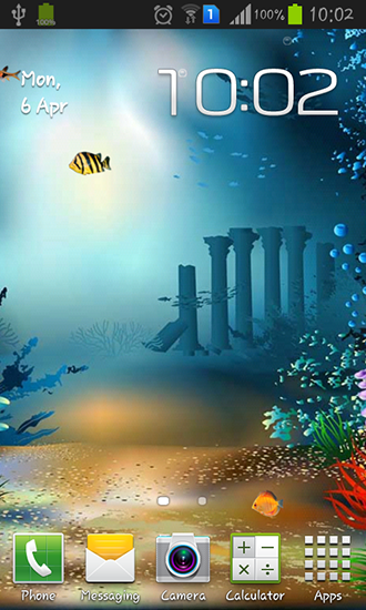 Monde sous-marin - télécharger gratuit un fond d'écran animé Aquariums pour le portable.