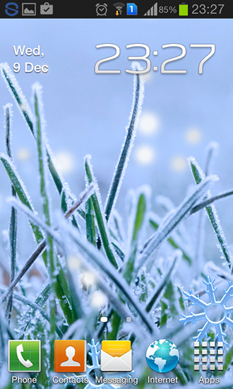 Herbe d'hiver - télécharger gratuit un fond d'écran animé Plantes pour le portable.