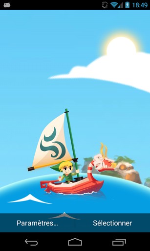 Zelda: Le bâton du vent - télécharger gratuit un fond d'écran animé Jeux pour le portable.