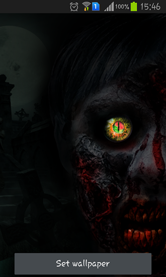 Oeil de zombi - télécharger gratuit un fond d'écran animé Cinéma pour le portable.
