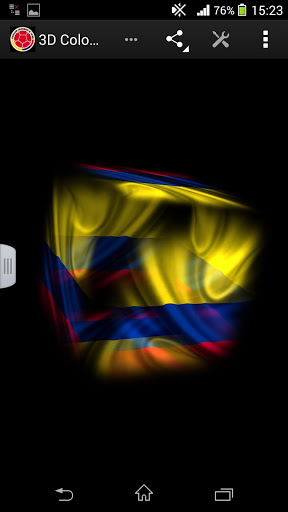 Télécharger 3D Equipe nationale de football de Colombie de football , fond d'écran animé gratuit pour Android sur le bureau. 