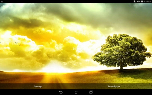 Télécharger Asus: Scène de la journée , fond d'écran animé gratuit pour Android sur le bureau. 