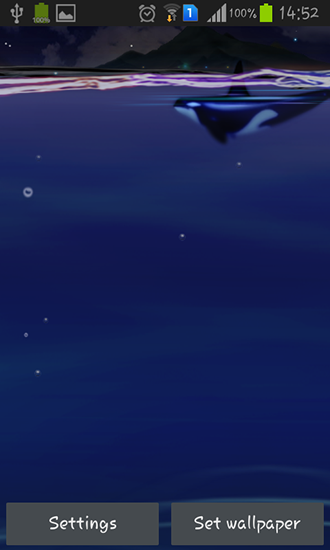 Télécharger Asus: Mon océan , fond d'écran animé gratuit pour Android sur le bureau. 