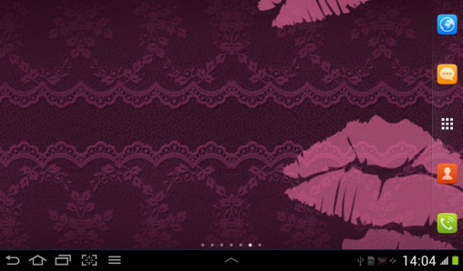 Télécharger Noir et rose , fond d'écran animé gratuit pour Android sur le bureau. 