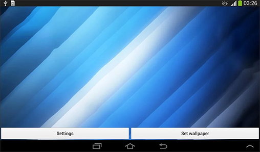 Télécharger Eau bleue , fond d'écran animé gratuit pour Android sur le bureau. 