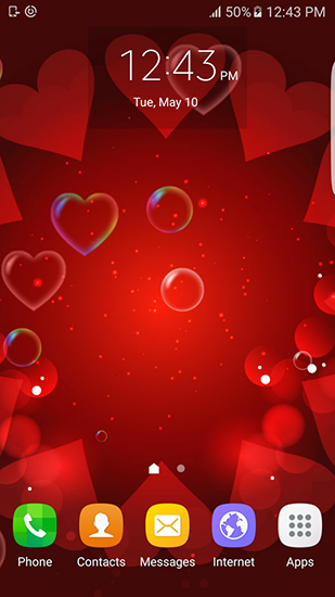 Télécharger Amour sucré , fond d'écran animé gratuit pour Android sur le bureau. 