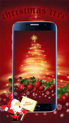 La capture d'écran Sapin de Noël  pour le portable et la tablette.