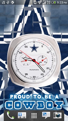 Télécharger Dallas Cowboys: La montre, fond d'écran animé gratuit pour Android sur le bureau. 
