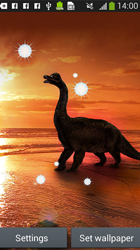 La capture d'écran Dinosaure  pour le portable et la tablette.