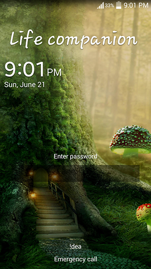 Télécharger Lucioles: Jungle, fond d'écran animé gratuit pour Android sur le bureau. 
