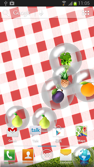 Télécharger Fruits , fond d'écran animé gratuit pour Android sur le bureau. 