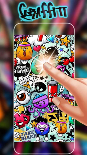 La capture d'écran Murs graffiti   pour le portable et la tablette.