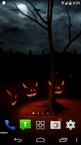 La capture d'écran Nuit d'Halloween 3D  pour le portable et la tablette.