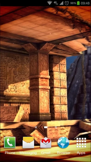 La capture d'écran Mystères de Maya  pour le portable et la tablette.
