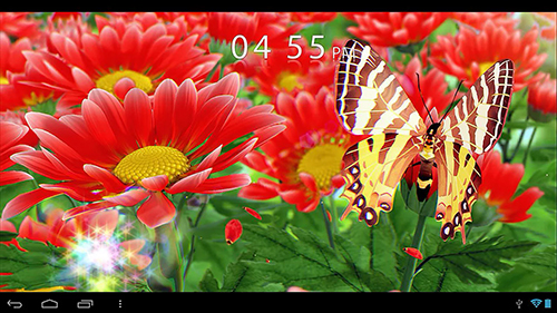 La capture d'écran Ma fleur 3D  pour le portable et la tablette.