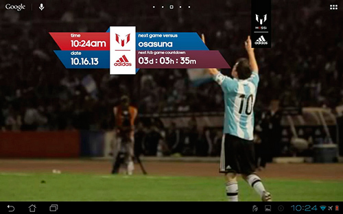 Télécharger Leo Messi , fond d'écran animé gratuit pour Android sur le bureau. 