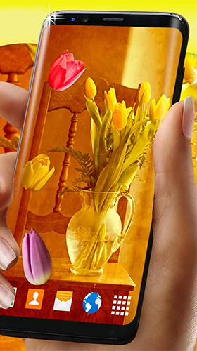 La capture d'écran Tulipes   pour le portable et la tablette.