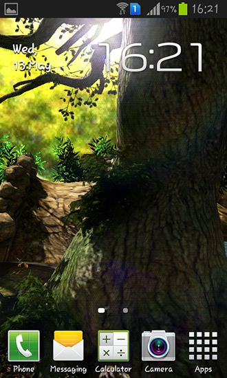 La capture d'écran Forêt fantastique 3D pour le portable et la tablette.