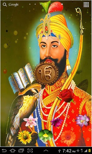 La capture d'écran Guru Gobind Singh Ji  pour le portable et la tablette.