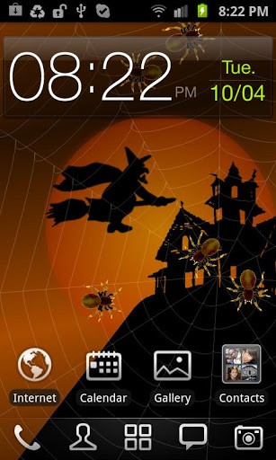 La capture d'écran Halloween: Araignées  pour le portable et la tablette.