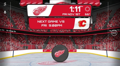 La capture d'écran NHL 2014 pour le portable et la tablette.