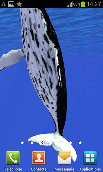 La capture d'écran Océan: Baleine pour le portable et la tablette.