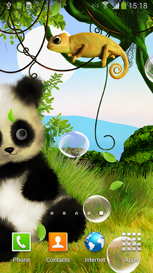 La capture d'écran Panda pour le portable et la tablette.