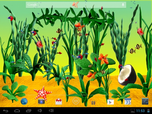 La capture d'écran Aquarium de cire à modeler  pour le portable et la tablette.