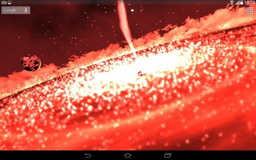 La capture d'écran Quasar 3D pour le portable et la tablette.