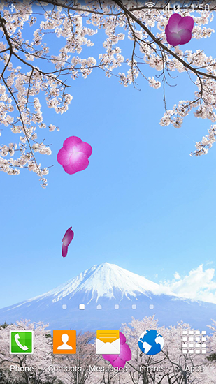 La capture d'écran Jardins du sakura pour le portable et la tablette.