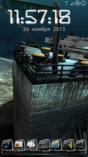 La capture d'écran Titanic 3D pour le portable et la tablette.