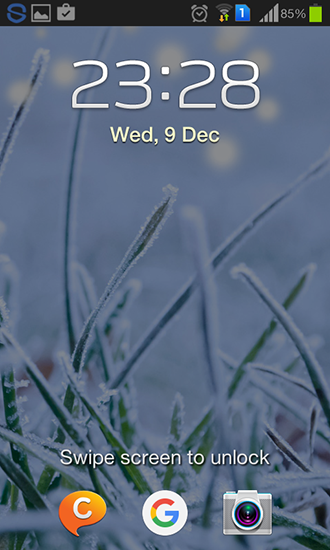 La capture d'écran Herbe d'hiver pour le portable et la tablette.